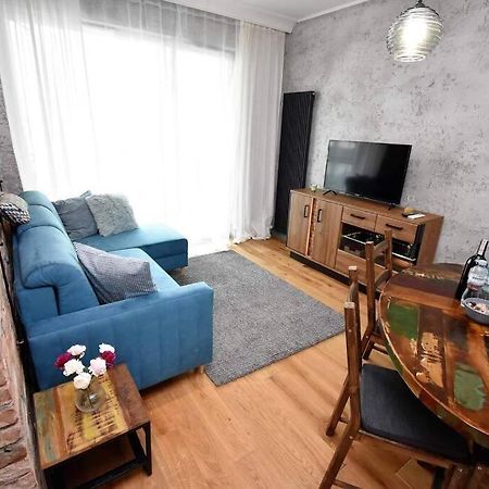 Apartament Blue Bastion Walowa 23C Z Klimatyzacja I Miejscem Parkingowym W Podziemnym Parkingu Gdańsk Exteriör bild