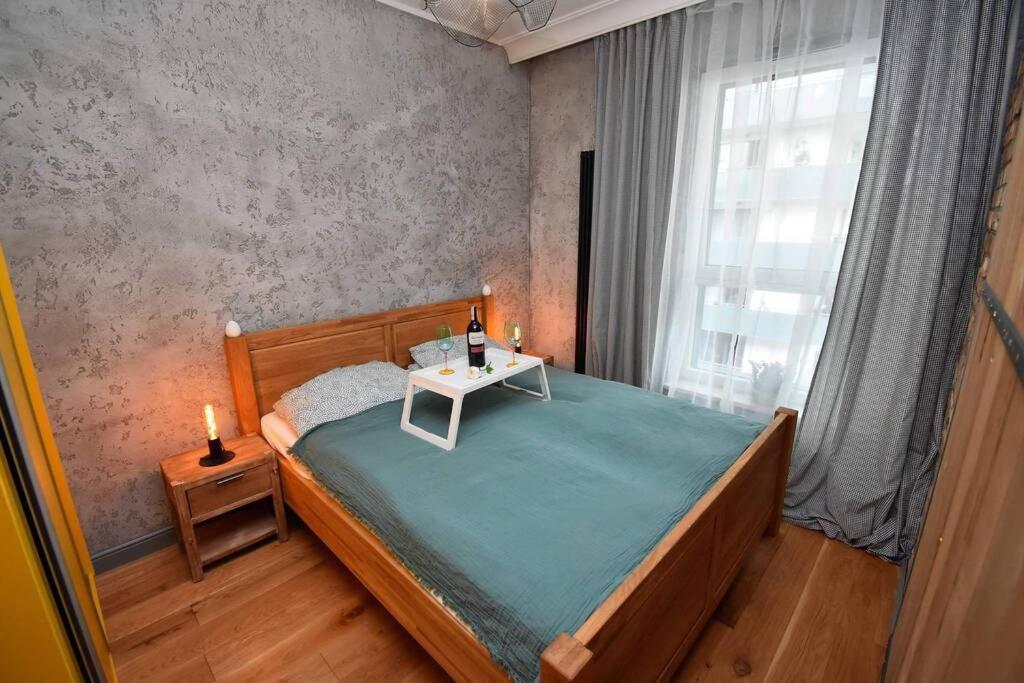 Apartament Blue Bastion Walowa 23C Z Klimatyzacja I Miejscem Parkingowym W Podziemnym Parkingu Gdańsk Exteriör bild